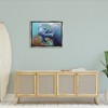 Stupell Industries Underwater Manatee Impressionist Floating Frame Canvas Art, Gray, 31" x 25" - 3 of 4