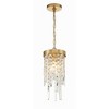 Crystorama Lighting Winfield 1 - Light Pendant in  Antique Gold - 3 of 4