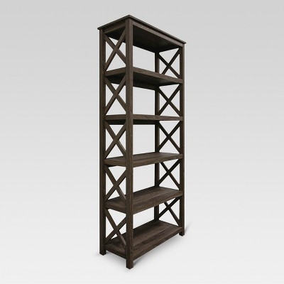 72 X 5 Shelf Bookcase Gray Threshold Target Inventory