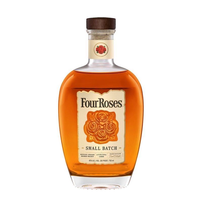 Four Roses Small Batch Bourbon Whiskey - 750ml Bottle, 1 of 4