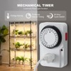 VEVOR Plant Stand with Grow Light, Grow Light Shelf with Cover and Thermometer, 4 Tiers 180W Plant Shelf with Grow Light, Black - 4 of 4