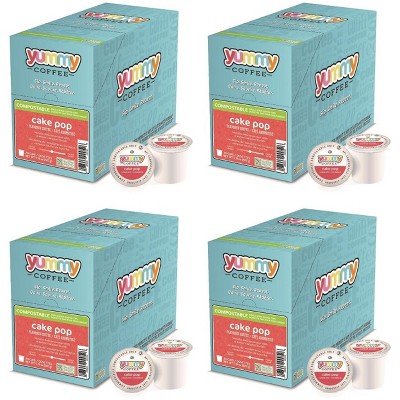 Yummy Coffee Medium Roast Coffee Pods in Compostable Single Serve Cups, 20 Count