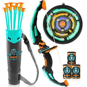 Joyfy Bow and Arrow Set for Kids, LED Light Up Archery Toy Set for Kids Indoor Outdoor Play, Gift for Boys Girls Aged 6+ - 1 of 4