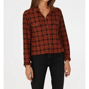 Women's Beth Crop Shirt Jacket - Dylan - 1 of 2
