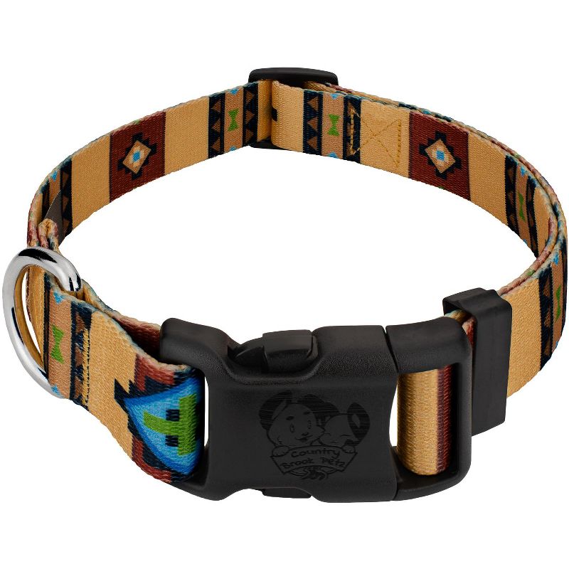 Country Brook Design - Deluxe Native Arizona Dog Collar - Made In The U.S.A., 1 of 6