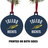 University of Toledo Official Logo Aluminum Holiday Christmas Tree Ornament - 2 of 4