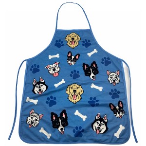 Dogs And Bones Funny Pet Dog Rescue Puppy Animal Lover Graphic Novelty Kitchen Accessories - Crazy Dog Bakeware - 1 of 4