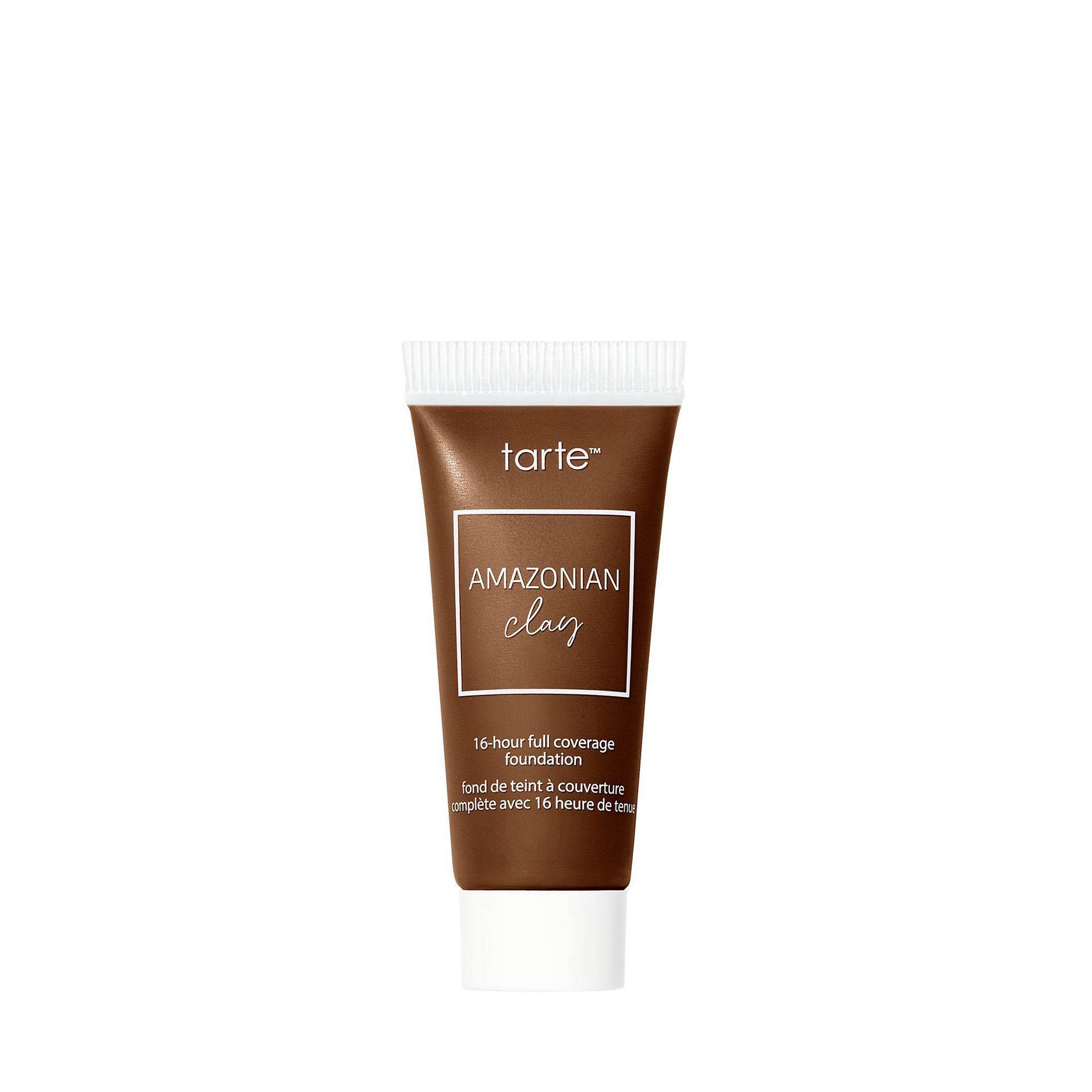 tarte Travel-Size Amazonian Clay 16hrs Full Coverage Foundation - 57N Rich Neutral - 0.5 fl oz - Ulta Beauty