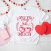 Simply Sage Market Women's Graphic Sweatshirt Coquette Cherry Much - 3 of 4