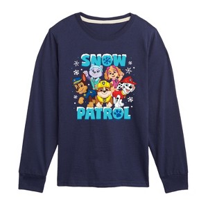 Boys' - Paw Patrol - Snow Patrol Long Sleeve Graphic T-Shirt - 1 of 4