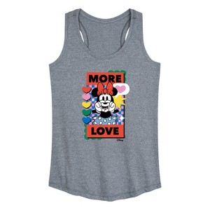 Women's - Disney - Minnie Mouse Graphic Racerback Tank - 1 of 4