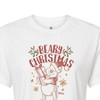 Women's - Winnie the Pooh - Pooh Wishes A Beary Christmas Cropped Graphic T-Shirt - 2 of 4