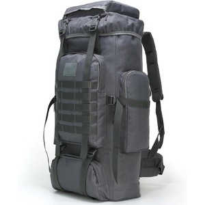 Hiking Backpack for Men 70L Camping Backpack Military Rucksack - 3 Days Assault Pack for Climbing - 1 of 4