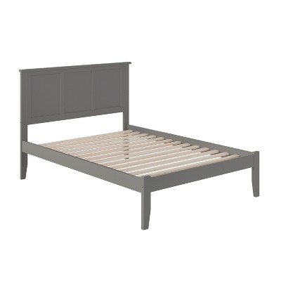 Platform Bed - Solid Hardwood Frame & Open Footboard - Sturdy & Stylish Design