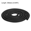 Unique Bargains Solid Foam Rubber Round Soundproof DIY Weather Seal Strip - 3 of 4