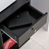 Resenkos Filing Stroage Cabinets,File Stroage Cabinet, Mobile Printer Stand, Rolling File Cabinet Cart with Wheels, Drawer and CPU Stand, Black - 2 of 4