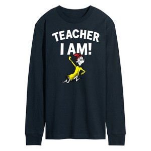 Men's - Dr. Seuss - Teacher I Am Sam I Am Long Sleeve Graphic T-Shirt - 1 of 4