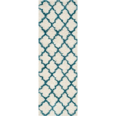 2'3"x9' Arthur Rug Ivory/Blue - Safavieh