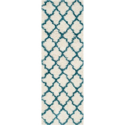 2'3"x9' Arthur Rug Ivory/Blue - Safavieh