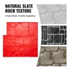 VEVOR Concrete Stamps Mat, 24 x 24 in, Concrete Texturing Skin Polyurethane Stamp Stone Tile Texture Mat, Red - 4 of 4