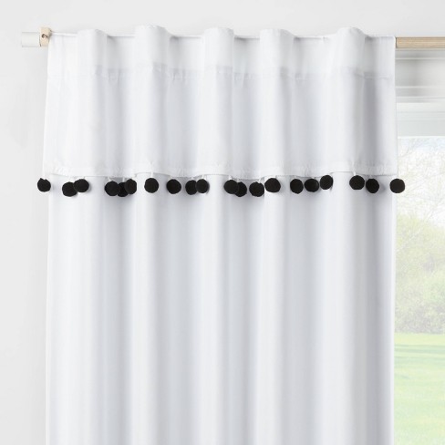 Pom pom deals blackout curtains