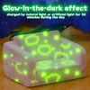 Hooseng Toddler Couch, 2-in-1 Glow-in-The-Dark Plush Kids Fold-Out Sofa, Convertible Kids Sofa to Lounger with Straight Armrests for Boys & Girls - 4 of 4