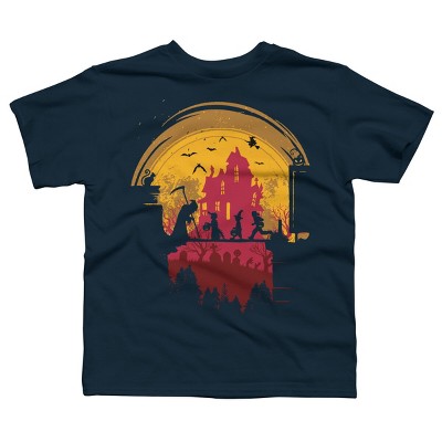 Boy's Design By Humans Trck or Treat By designpro44 T-Shirt