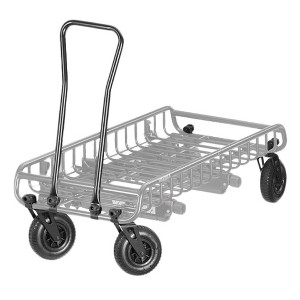 Yakima EXO WarriorWheels Sturdy Heavy Duty Cargo Basket Cart Kit Connects to the EXO GearWarrior Roll up to 110 Pounds with Easy to Grab Handle, Black - 1 of 4