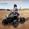 Kids ATV 4 Wheeler, 12V Ride on Toy Car,Quad Electric Vehicles with Remote Control, LED Lights, Spring Suspension,Music - 2 of 4
