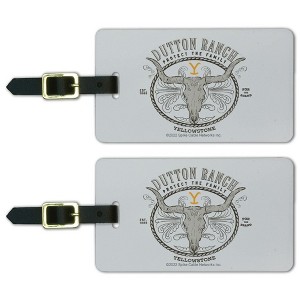 Yellowstone Badge Luggage ID Tags Set of 2 - 1 of 4
