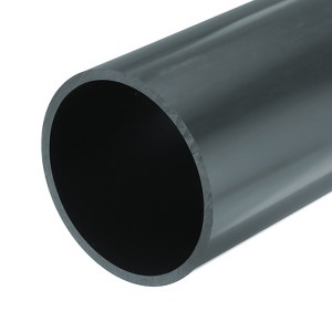 Unique Bargains Water Plumb DIY Crafts High Impact Rigid Round Pipes 8" Length - 1 of 4