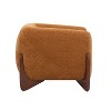 Christopher Knight Home Raymond Birch Wood Boucle Upholstered Club Chair - 4 of 4