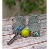 Dos Sueños Mexican Hand Blown Tumblers - Confetti Carmen Design - 10oz - Set of 4 - 3 of 3