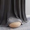 HLC.ME Sawyer Premium Luxurious Lush Velvet Soft Light Filtering Grommet Window Drapery Curtains - Set of 2 - 4 of 4