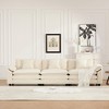 3 Seats Wider Armrest Chenille Modern Sectional Couch with Ergonomic Design and Flexible Modular - 2 of 4