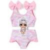 PATPAT L.O.L. Surprise! Toddler Kids Girl's One Piece Swimsuit Cute Ruffle Summer Beach Bathing Suits 3-8 Years - 2 of 4