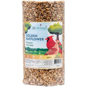 JCS Wildlife Golden Safflower Premium Bird Seed Small Cylinder - 1 of 4