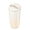 Zak Designs 20 fl oz Stainless Steel Vacuum Serenity Tumbler with Slide Lid - 3 of 4