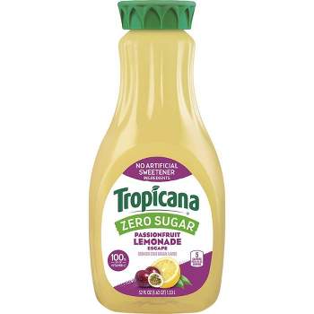 Tropicana Zero Sugar Passionfruit Lemonade Drink - 52 fl oz