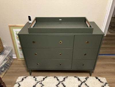 Hampshire Olive Green 6-Drawer Kids Dresser + Reviews