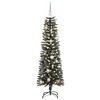 vidaXL Artificial Christmas Tree with 150 LEDs Green 43 x 43 x 150 cm - 3 of 4