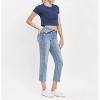 Women's Mid Rise Crop Regular Straight Jeans - LOVERVET - image 3 of 4