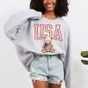 Simply Sage Market Women's Graphic Sweatshirt USA Bear - 3 of 4