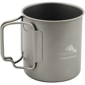 TOAKS Titanium Lightweight 450ml Double Wall Cup CUP-450-DW