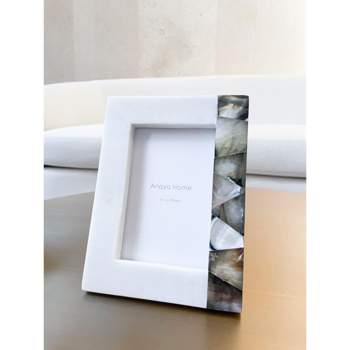 Grey Mother of Pearl Marble Picture Frames