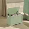Storage Chest, 29.9 Inches Width Storage Bench, Entryway Bench with 2 Safety Hinges, Shoe Bench, Farmhouse Style, for Entryway, Bedroom, Living Room - 3 of 4