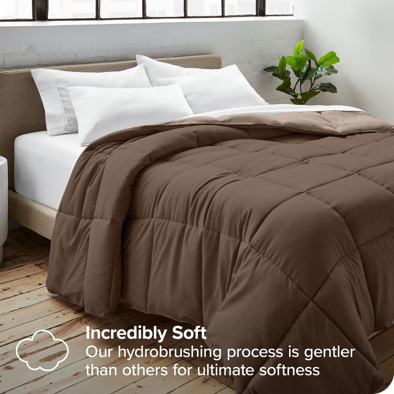 Bare Home Reversible Down Alternative Comforter, 3 of 10