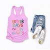 Simply Sage Market Better Days Are On The Way Racerback Tank - 2 of 3