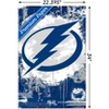 Trends International NHL Tampa Bay Lightning - Maximalist Logo 23 Unframed Wall Poster Prints - 3 of 4