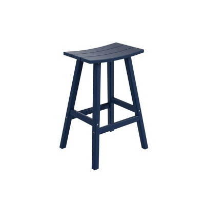 WestinTrends Outdoor Patio Adirondack Counter Height Stool Chair